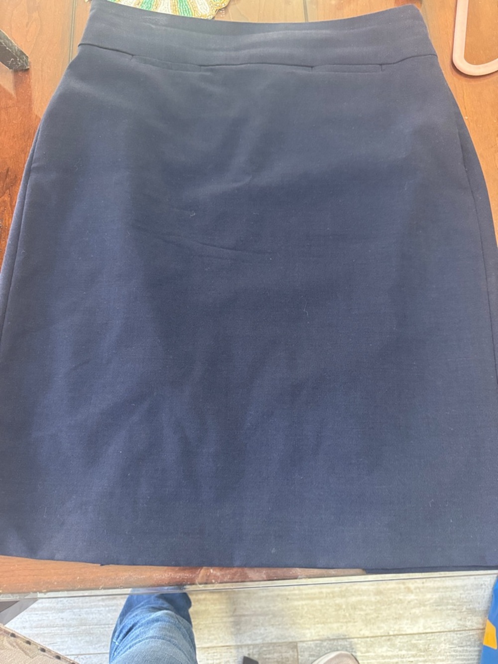 Banana Republic Navy Pencil Skirt